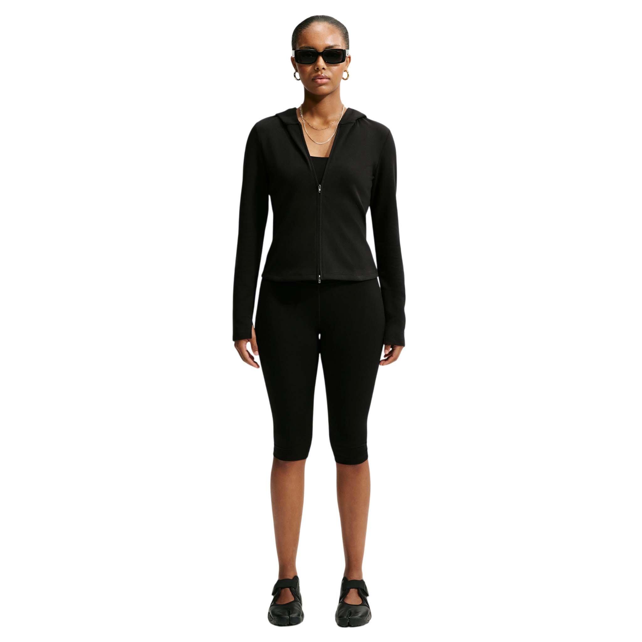 Nike Women's Sportswear Chill Knit Slim Jacket - Black - BLACK